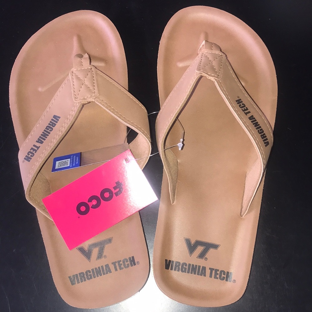 🆕 VIRGINIA TECH Men’s Flip Flops